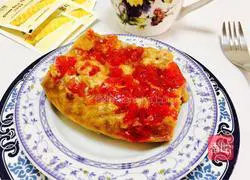 Illustration of how to make brown sugar preserved cake 7