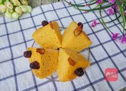 Illustration of how to make sweet potato and red date hair cake 9