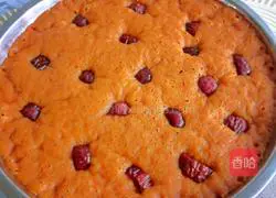 Illustration of how to make pumpkin hair cake 8