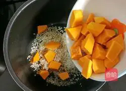 Illustration of how to make double-meter pumpkin lean meat porridge 10