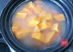 Recipe for red dates and pumpkin porridge Illustration 7