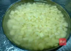 Illustration of how to make diced potato rice bowl 4