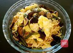 Illustration of how to make braised beans and pasta 10