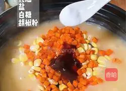 Illustration of how to make shrimp and seafood porridge 6