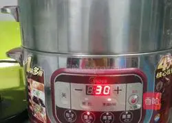 Illustration of how to make cornmeal cake 9