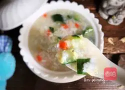 Cucumber and shrimp porridge recipe 12