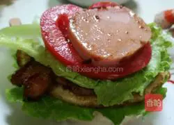 Orleans Chicken Leg Cheeseburger Recipe Illustration 9