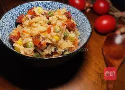 Sichuan Style-Tomato and Sausage Braised Rice Recipe Illustration 7