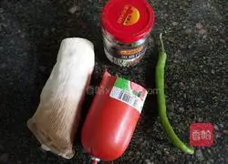 Illustration of how to make fried pasta 1