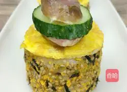 Illustration of how to make Tamago sausage rice balls 7