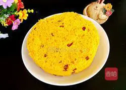 Illustration of how to make pumpkin hair cake 8