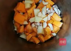 Illustration of how to make pumpkin porridge 3 