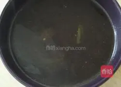 Illustration of braised pork short ribs, beans and noodles 7