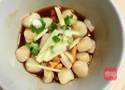 Illustration of how to make scallop pastoral casserole porridge 8