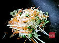 Illustration of how to make vegetable pancakes 4