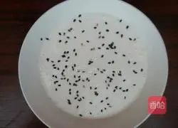 Flower rice cake.Illustration of how to make it 2