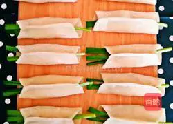 Pork and green onion pot stickers recipe 5