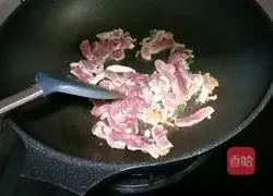 Illustration of how to make braised beans and noodles 5