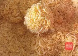 Golden Rice Ball Crispy Recipe Illustration 6