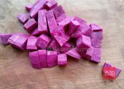 Purple sweet potato porridge recipe 2