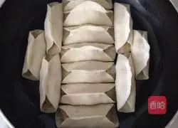 Illustration of how to make melon-skinned pork pot stickers 11