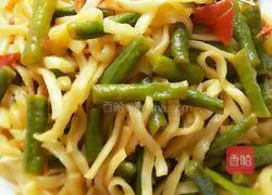 Illustration of how to make braised beans and noodles 9