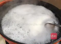 Illustration of how to make vegetable lean meat porridge 8