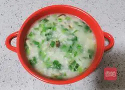 Illustration of how to make mushroom and vegetable porridge 19
