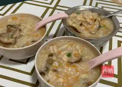 Recipe for Ginger, Shiitake Mushroom and Shredded Chicken Porridge 9