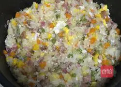 Illustration of how to make assorted braised rice 4