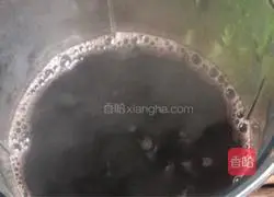 Illustration of how to make double rice paste for fruits 6