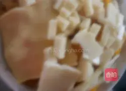 Illustration of how to make double-bacteria cheese mixed baked rice 6