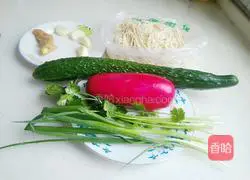 Rongchang Cold Noodles (Sweet and Sour Version) Recipe Illustration 1