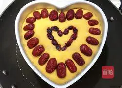 Illustration of how to make 8-inch pumpkin hair cake 4