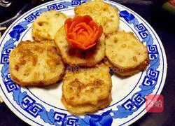 Illustration of making lotus root box 1