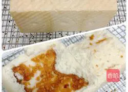 Illustration of how to make egg-free corn oil pure rice cereal peanut butter toast bread 5