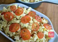 Illustration of Baked Rice with Chicken in Mushroom Sauce 14