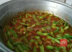 Illustration of how to make braised beans and noodles 5