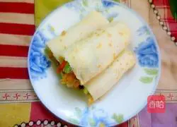 How to make egg and three shredded pancakes Illustration 13