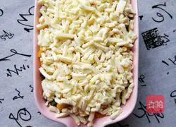 Illustration of how to make fruit, vegetable and cheese baked rice 20