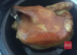 Illustration of rice cooker baked chicken 5