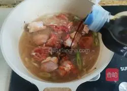 Illustration of how to make rice noodles with mushrooms and chicken 7