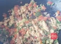 Illustration of how to make colorful rice balls with love 4