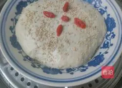 Illustration of how to make rice wine hair cake 7