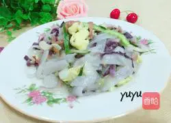 Illustration of how to make stir-fried rice noodles 12