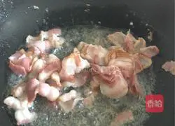 Illustration of bacon braised noodles 5