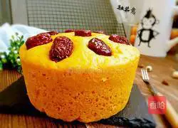 Illustration of how to make pumpkin hair cake 9