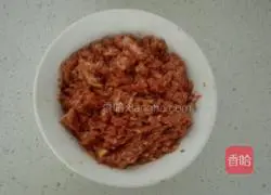 Illustration of how to make fennel meat box 3