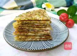 Illustration of making bean pancakes 12