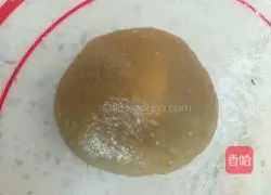 Illustration of how to make matcha and mango glutinous rice cakes 8